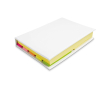 Ensemble de notes autocollantes personnalisé couleur blanc