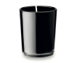 Bougie aromatique promotionnelle couleur noir
