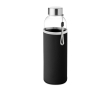 Gourde d'eau personnalisée avec étui couleur noir