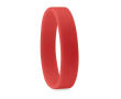 Bracelet en silicone personnalisé couleur rouge
