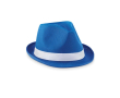 Chapeau promotionnel en polyester couleur bleu roi