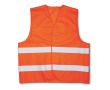 Gilets réfléchissants sérigraphiés couleur orange