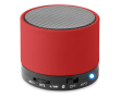 Enceinte publicitaire circulaire Bluetooth couleur rouge