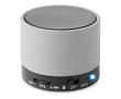 Enceinte publicitaire circulaire Bluetooth couleur argenté mat