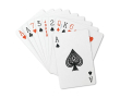 Jeu de cartes promotionnel dans une boîte couleur bleu