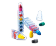 Boîte de crayons cires de couleur à offrir couleur transparent
