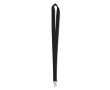 Lanyard personnalisé économique (2 cm) couleur noir
