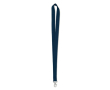 Lanyard personnalisé économique (2 cm) couleur bleu