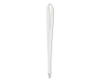Lanyard personnalisé économique (2 cm) couleur blanc