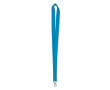 Lanyard personnalisé économique (2 cm) couleur turquoise