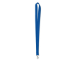 Lanyard personnalisé économique (2 cm) couleur bleu roi