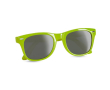 Lunettes de soleil sérigraphiées avec logo couleur lime