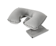 Oreiller gonflable personnalisable couleur gris