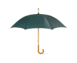 Parapluie personnalisé 23 \"avec manche en bois couleur vert