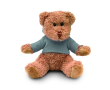 Ours en peluche promotionnel avec T-shirt couleur gris
