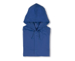 Imperméable personnalisé en plastique couleur bleu