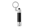 Porte-clés original avec lampe de poche couleur noir