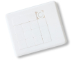 Puzzle pour publicité et merchandising couleur blanc