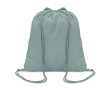 Sac à dos en coton personnalisé pour publicité couleur gris