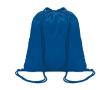 Sac à dos en coton personnalisé pour publicité couleur bleu roi