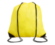 sacs à cordon personnalisés économiques couleur jaune