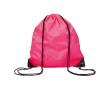 sacs à cordon personnalisés économiques couleur fuchsia