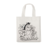 Sac à colorier avec feutres couleur blanc