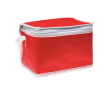 Glacière publicitaire \"non woven\" pour canettes couleur rouge