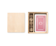Set de jeux personnalisé avec logo couleur bois