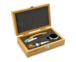 Set de vin corporatif élégant couleur bois