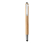 Corps en bambou et pointeur tactile couleur bois