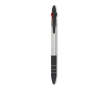 Stylo de 3 couleurs personnalisé couleur argenté
