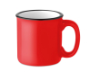 Tasses avec logo de style vintage 290ml couleur rouge