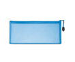 Trousse publicitaire transparent couleur bleu
