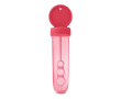 Tube à bulles à personnaliser couleur rouge