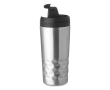 Tasse thermique géométrique pour publicité 280ml couleur argenté mat