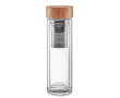 Bouteille avec infuseur de thé couleur transparent