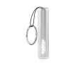 Lampe torche avec le logo lumineux couleur argenté