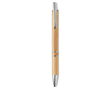 Stylo en bambou avec logo couleur bois