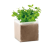Sac de graines de menthe couleur beige