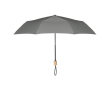 Parapluie pliable pour entreprises 21\" couleur gris