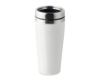Tasse de voyage personnalisée en couleur couleur blanc
