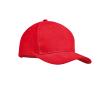Casquette sérigraphiée de haute qualité couleur rouge