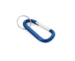 Porte-clés avec mousqueton personnalisable couleur bleu