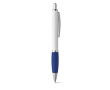 Stylo de corps blanc avec détail en couleur couleur bleu