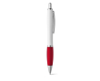 Stylo de corps blanc avec détail en couleur couleur rouge