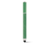 Original stylo en papier avec d'une pointe tactile couleur vert