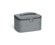 Grande trousse de toilette pour maquillage couleur gris