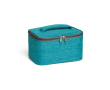 Grande trousse de toilette pour maquillage couleur turquoise