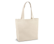Sac en coton avec un poche intérieur couleur ivoire